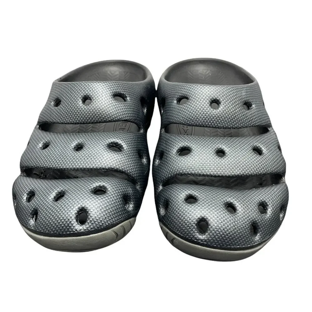 KEEN Yogui Arts Slipper Graphite Slip On Clogs Ye Shoes Mens Size 10 FAST SHIP - Picture 5 of 15